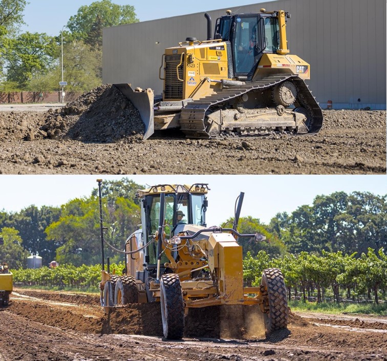 Automatické systémy pre gréder a dozer